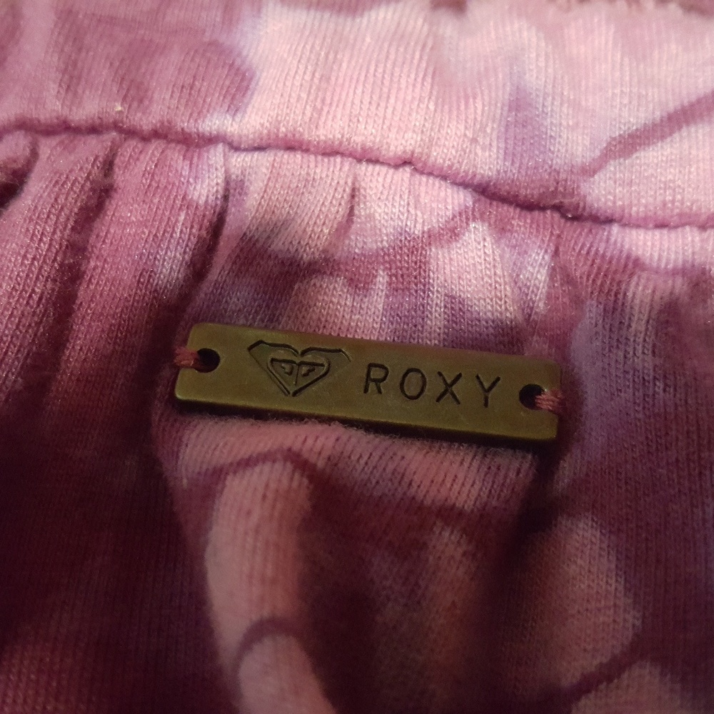 NWOT / ROXY strapless tye dye mini dress